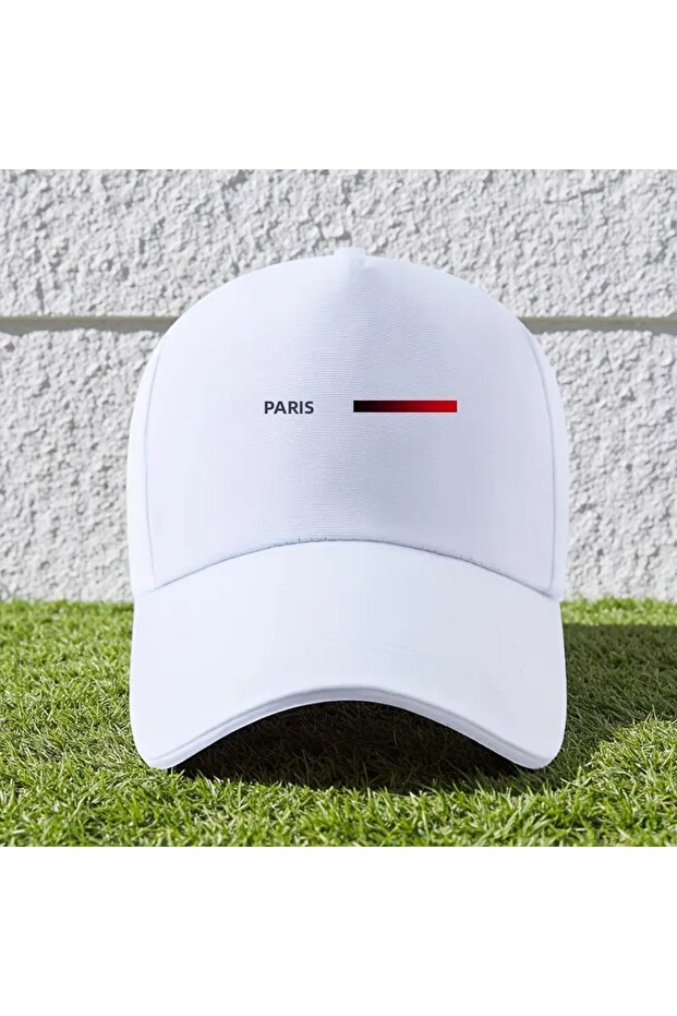 Paris Printed Snapback Hat - 1