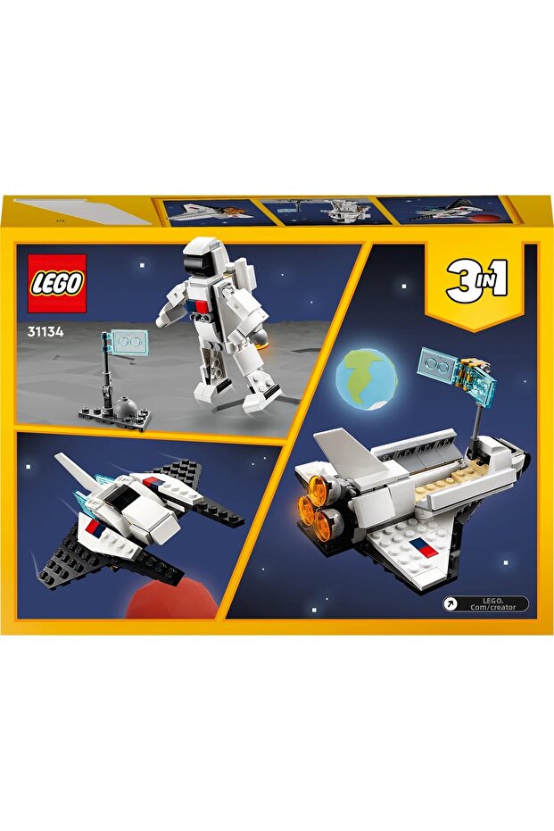 Creator Space Shuttle 31134 - 144 Pieces Creative Construction Set For Kids Ages 6 And Up - 4