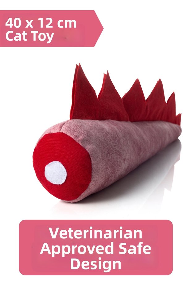 Matatabi - Dino (40X12CM) Plenty of Sounds, Plenty of Scented Cat Toy