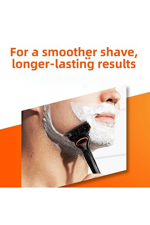 مجموعة شفرات الحلاقة البديلة Fusion Advantage، مكونة من 8 قطع - 3