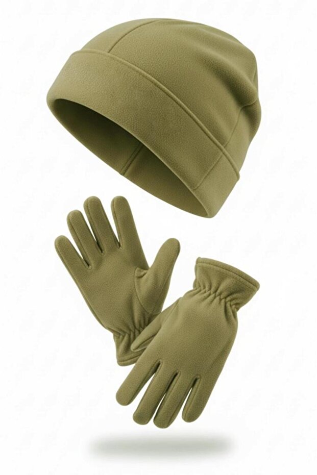 Polar Bere Ve Eldiven - Bej - 1