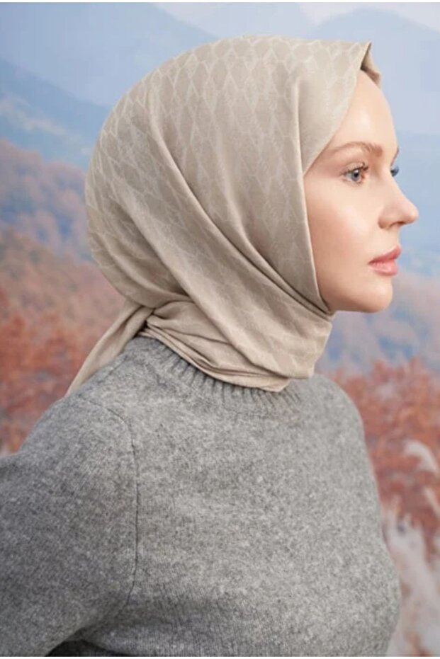 COTTON MONOGRAM ŞAL - 2