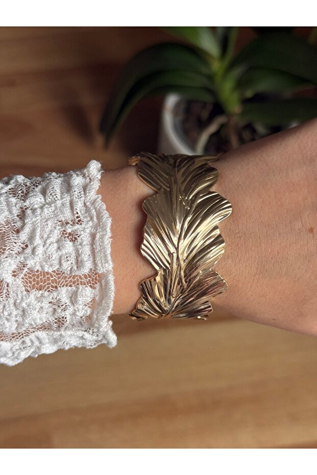 مشبك قابل للتعديل على شكل ورقة شجر - 1