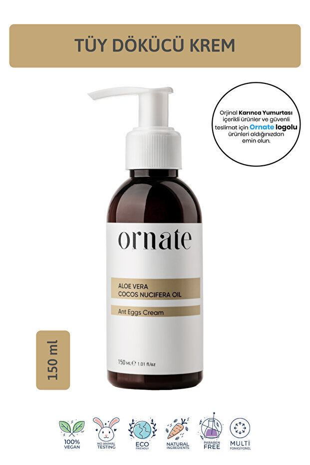 Karınca Yumurtası Tüy Dökücü Krem (UNİSEX) - 1