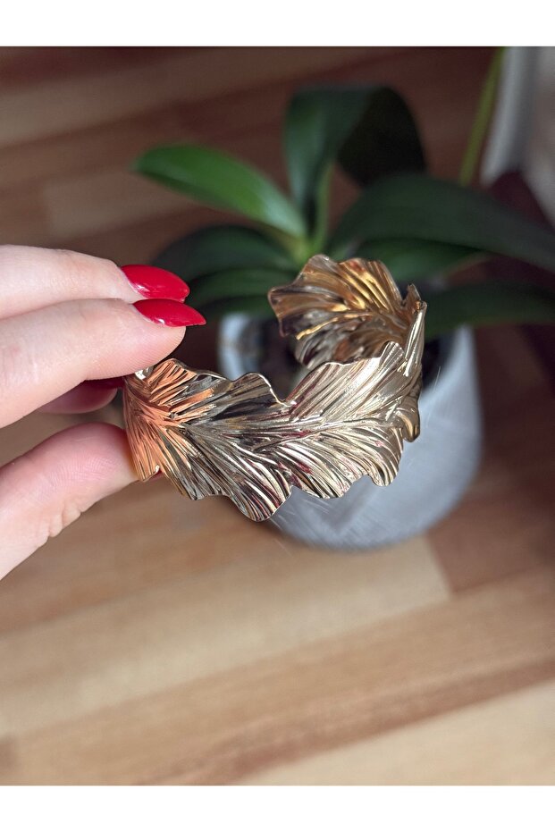 مشبك قابل للتعديل على شكل ورقة شجر - 2