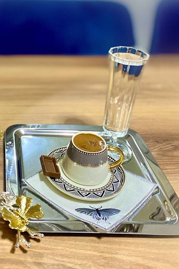 مناديل كوكتيل 6 قطع موديل الفراشة