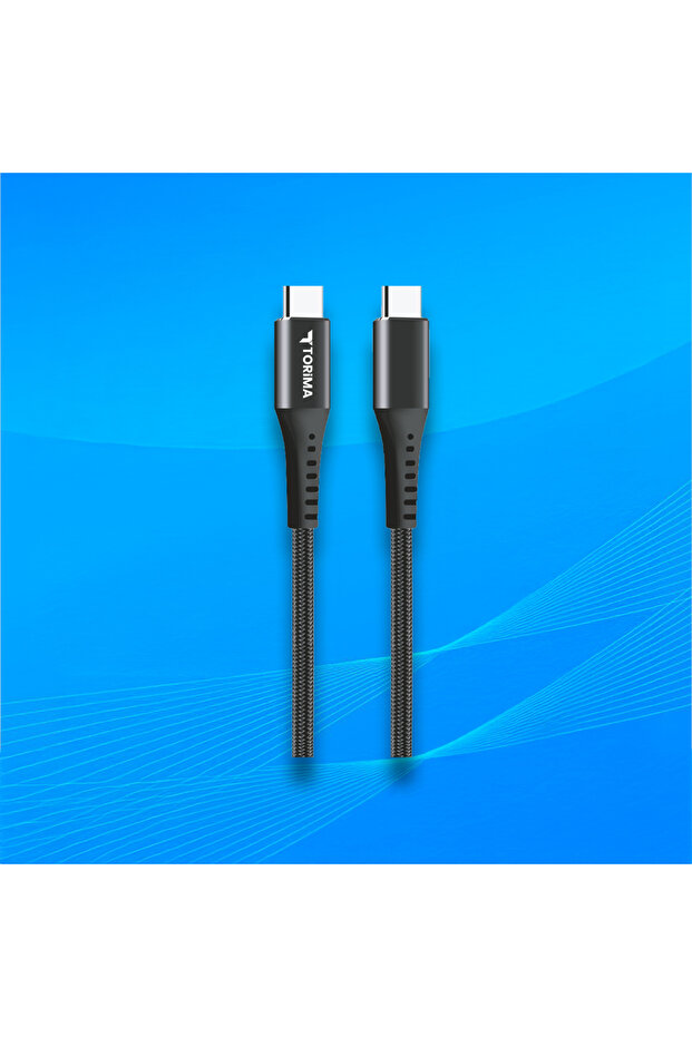 كابل AP210 من النوع C إلى النوع C - أسود - 4