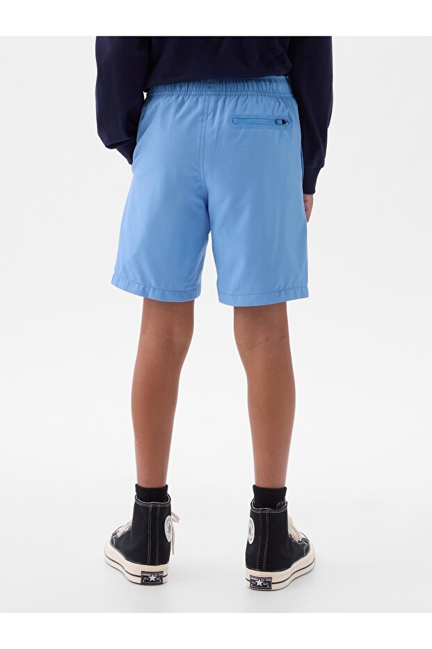 Erkek Çocuk Mavi Quick-Dry Şort - 4