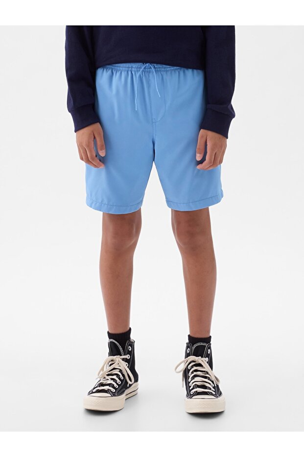 Erkek Çocuk Mavi Quick-Dry Şort - 5