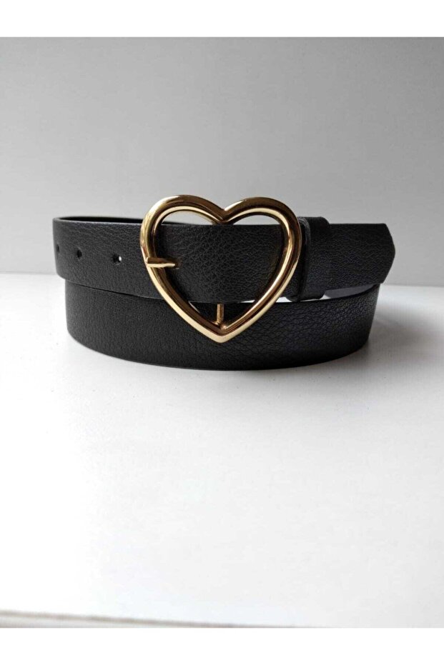 Černý dámský pásek - 2