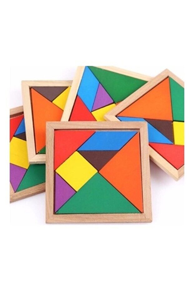 Wooden Tangram 11*11 - 7 Piece Mini Tangram