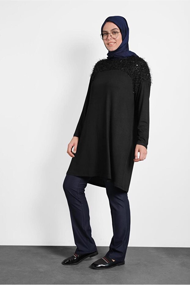 بلوزة بوليسيه مقاس كبير 20023 - 2