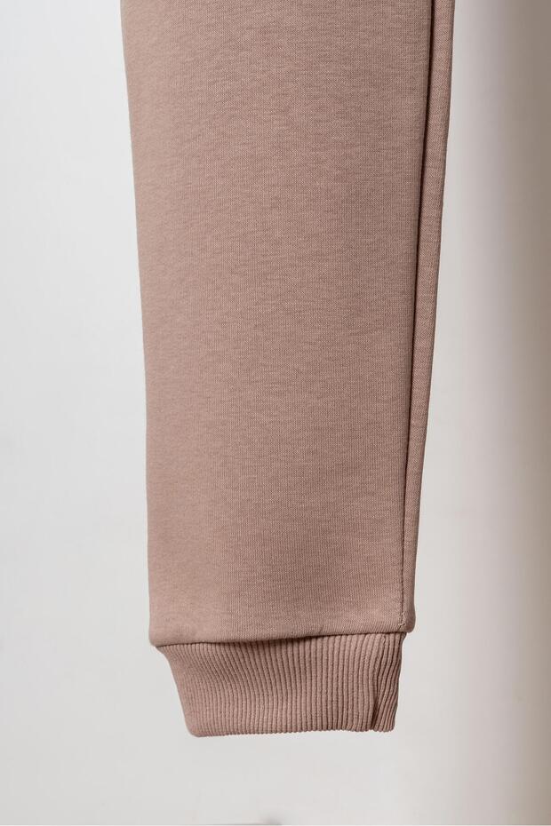 بنطال رياضي أساسي للأولاد بسحاب بثلاثة خيوط - 4