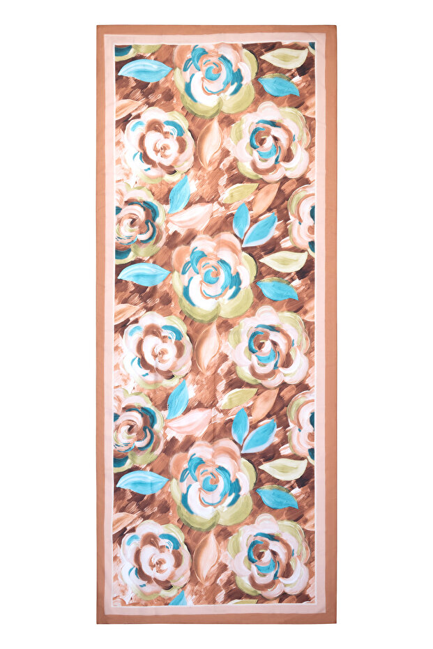 سلسلة شالات قماشية منقوشة من القطن الناعم - 2