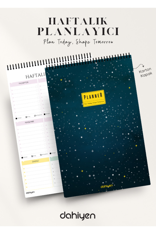 مخطط أسبوعي بحجم A5 - 2