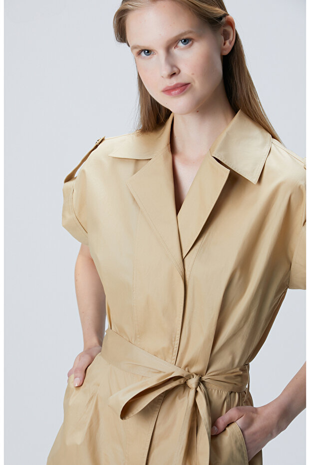 Açık Bej Kemerli Tulum - 2