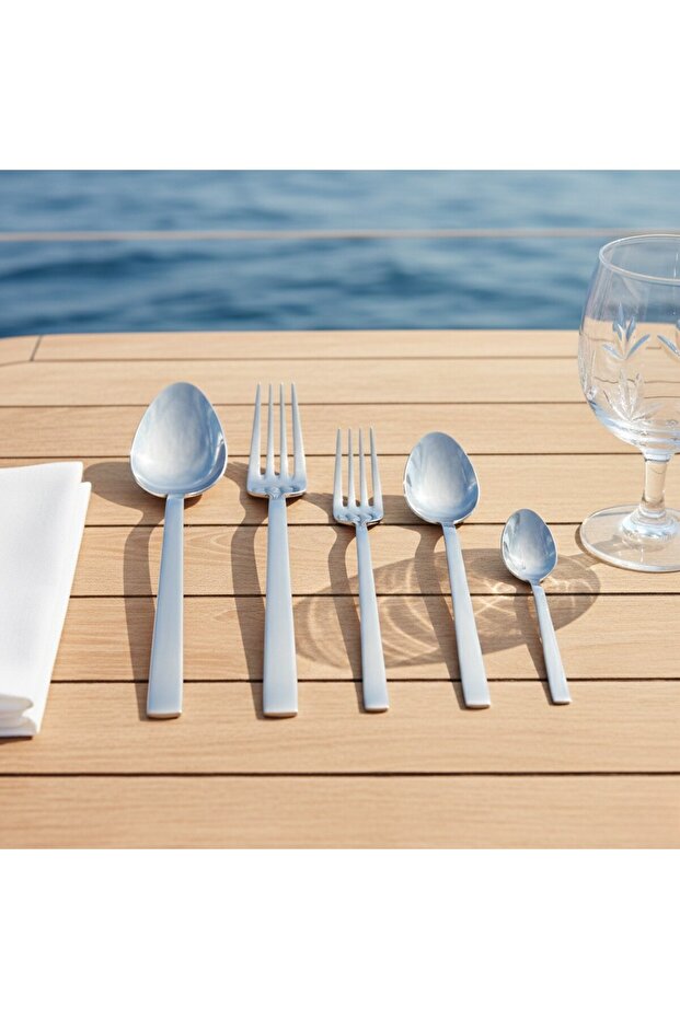 Deniz 6-person 30-piece cutlery set