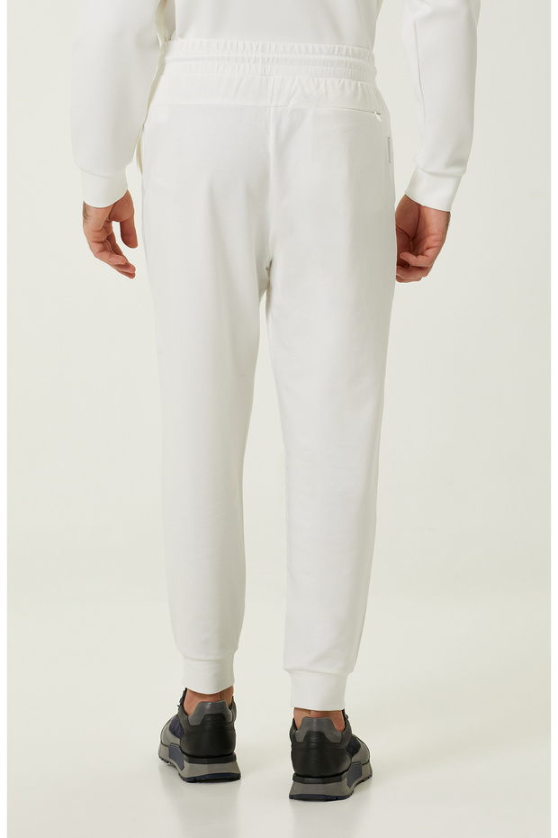 N-Tech Ekru Ribanalı Eşofman Altı - 3