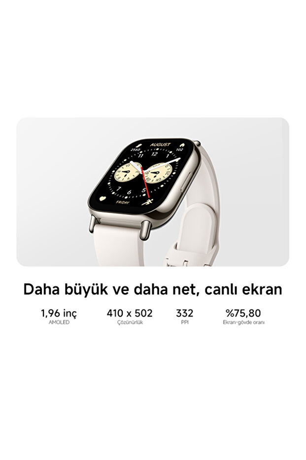 Redmi Watch 5 Lite Siyah Akıllı Saat - Sesli Görüşme Özellikli, Sağlık Takibi (Xiaomi TR Garantili) - 4