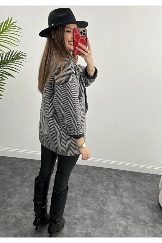 KABÁT HERRINGBONE DESIGN CACHET - 2