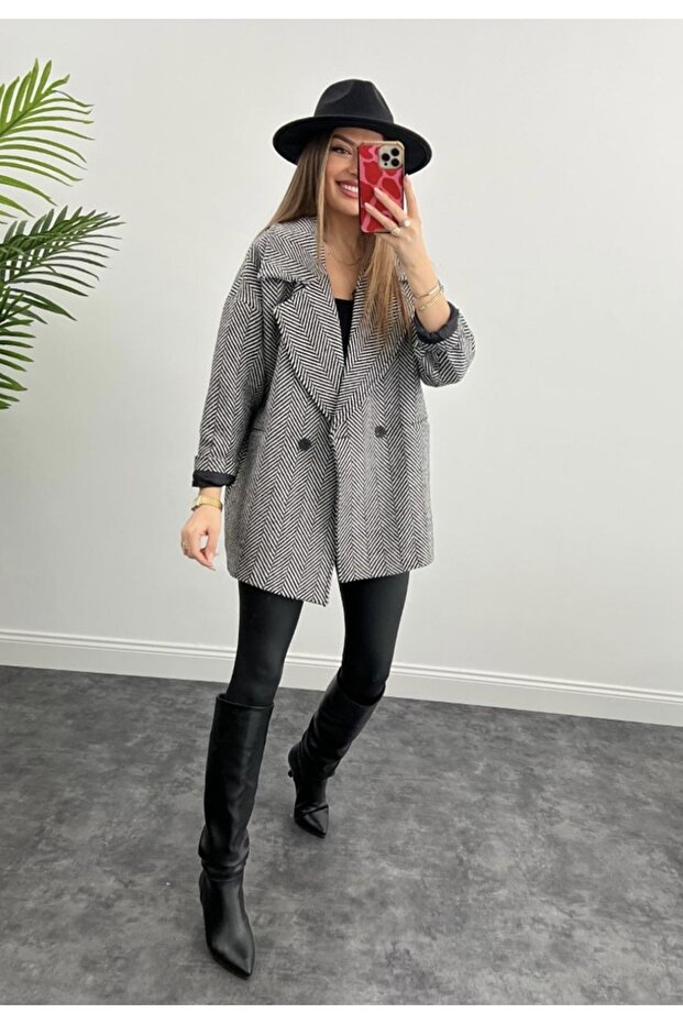 KABÁT HERRINGBONE DESIGN CACHET - 3