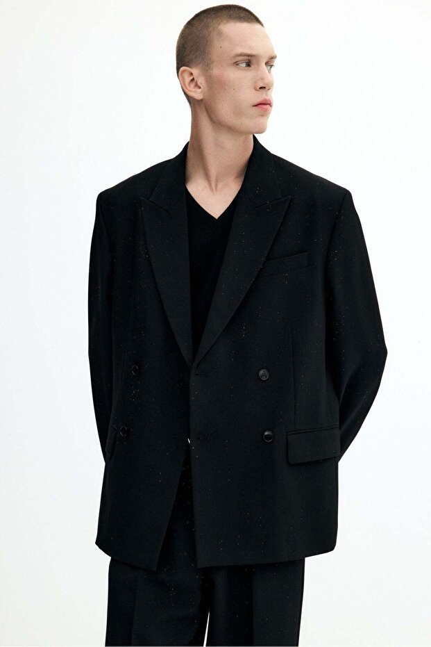 Relaxed Fit Double-breasted jacket