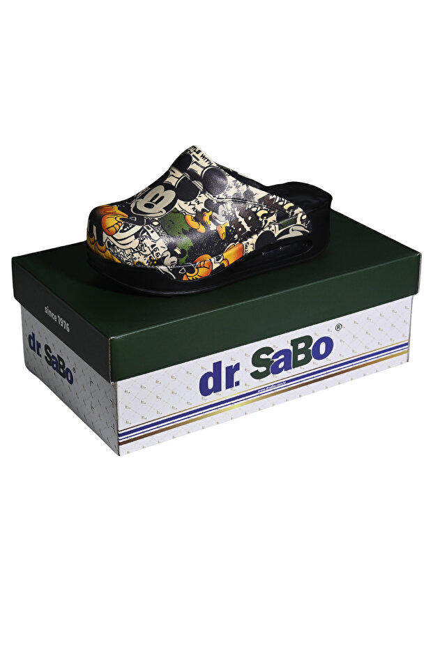 شبشب سابو نسائي منقوش من Airmax بتصميم ميكي لتقويم العظام