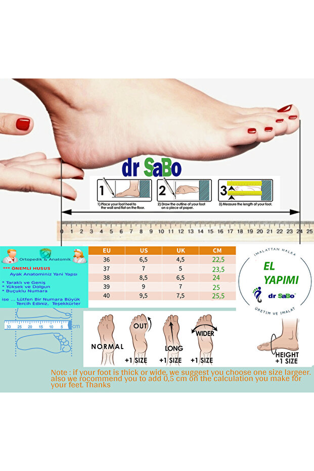 Beyaz Ortopedik Orijinal Terlik - 6