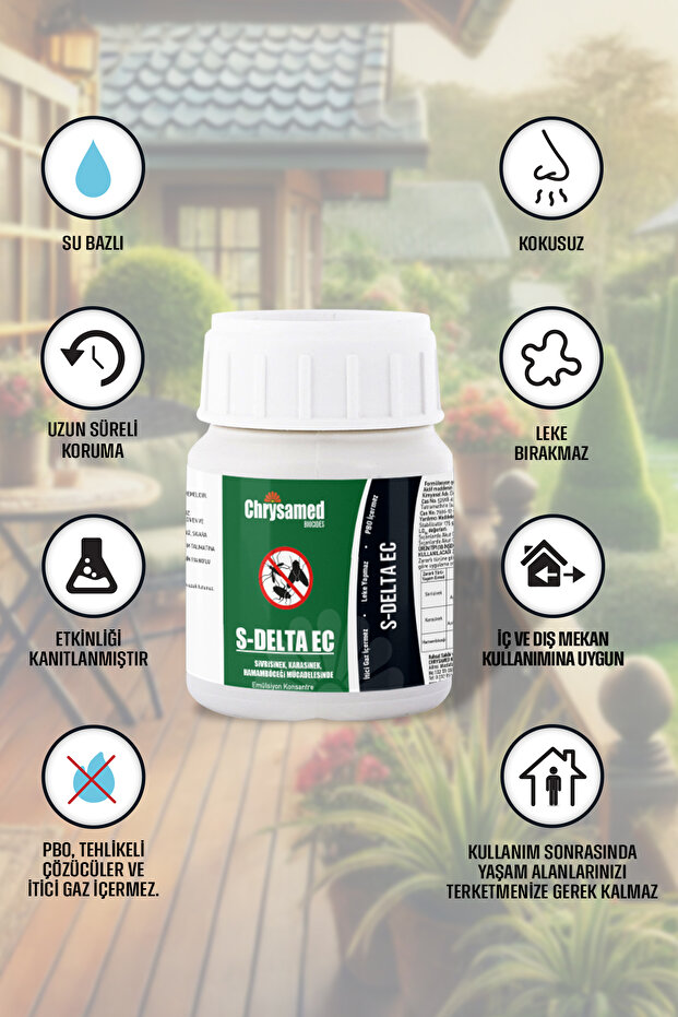 S-Delta Ec 50 Ml. Haşere Böcek İlacı - 2