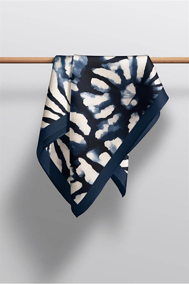 Çiçek Desenli Fular - 3