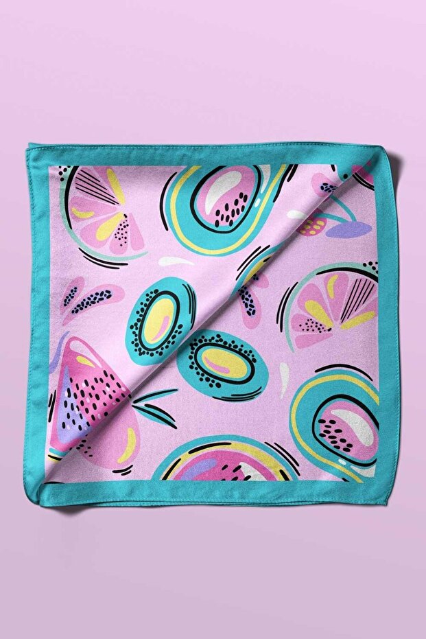 Fruit Patterned Bandana - 5