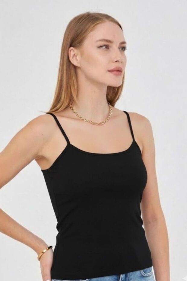 Women's Rope Strap Cotton Body Blouse Summer 815