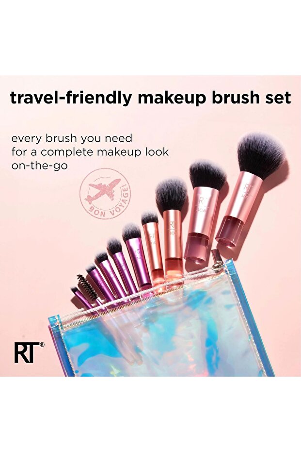 Small travel brush set - 4