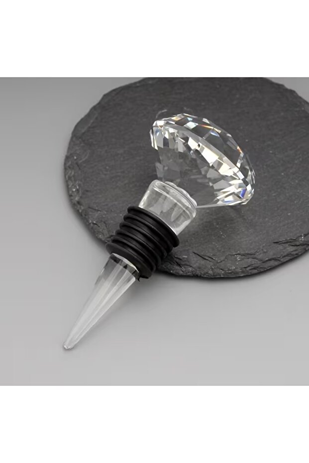 Wine Bottle Stopper Decorative Diamond Stone Wine Bottle Stopper