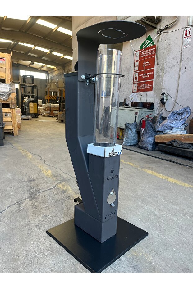 Pelet sobası mini pelet sobasi Alevra Marka(Dış mekan sobası) - 2