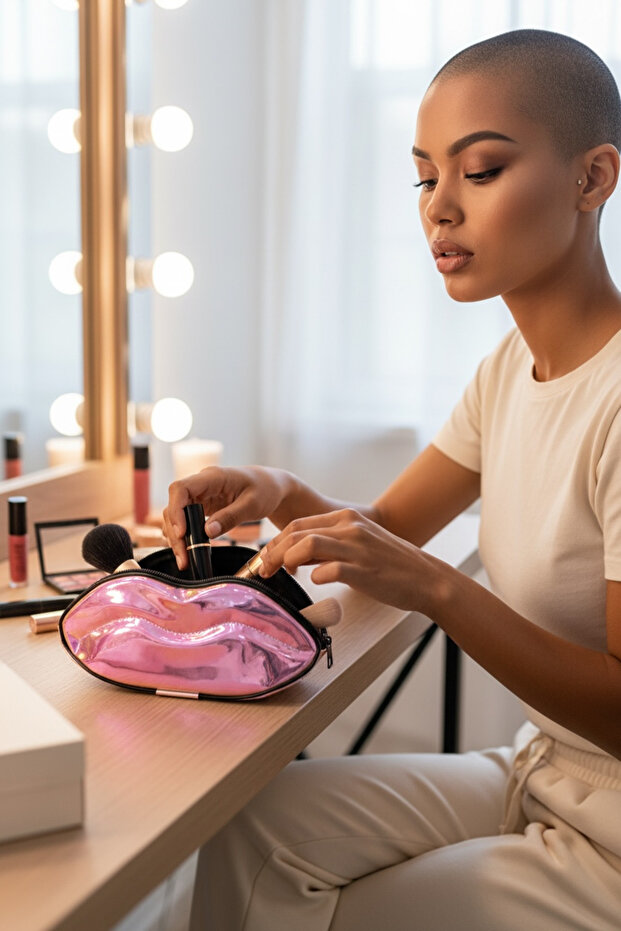 Dudak makyaj çantası - 6