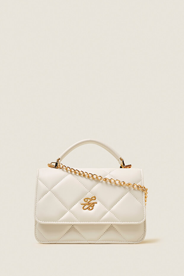 TB LOGO KAPİTONE ASKILI ÇAPRAZ ÇANTA - 1