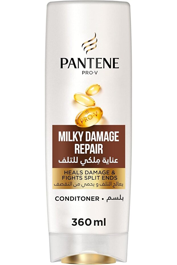 Conditioner Milky Damage Repair 360ml --- بانتين بلسم عنايه ملكي للتلف 360مل