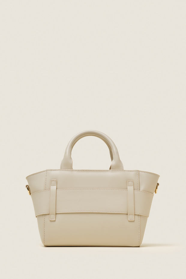 Bej Kadın El Çantası 9048 - 3