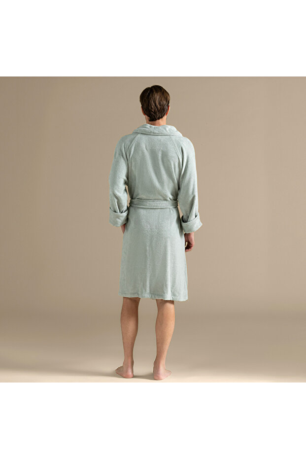 Solid Unisex Bornoz - 7