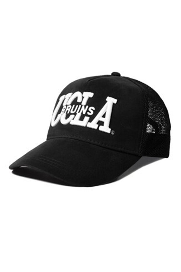 Mccloud Black Mesh Baseball Cap Embroidered Hat