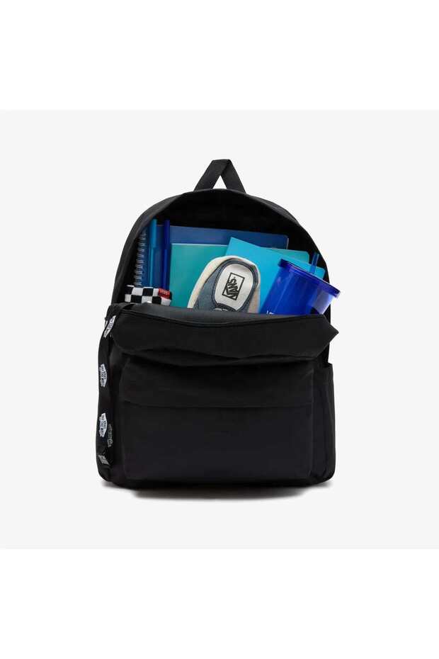 Old Skool Unisex Siyah Sırt Çantası - 4
