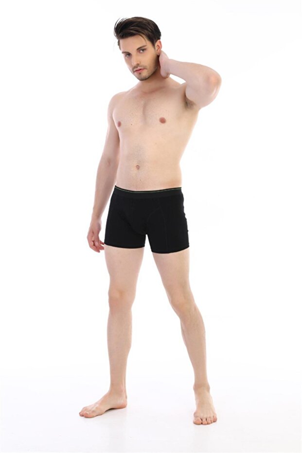 Çift Kaplan 889 Erkek Elastanlı Boxer - 3