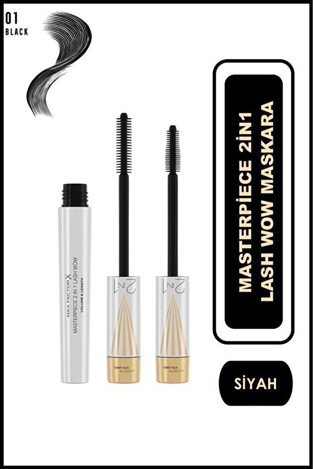 Masterpıece 2In1 Lash Wow Maskara - 1