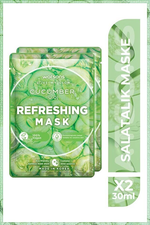 Fruity Maske Cucumber Refreshing Maske * 2 Adet