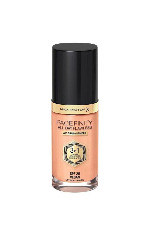 Fondöten Facefinity Foundation All Day Flawless 77 Soft Honey - 2