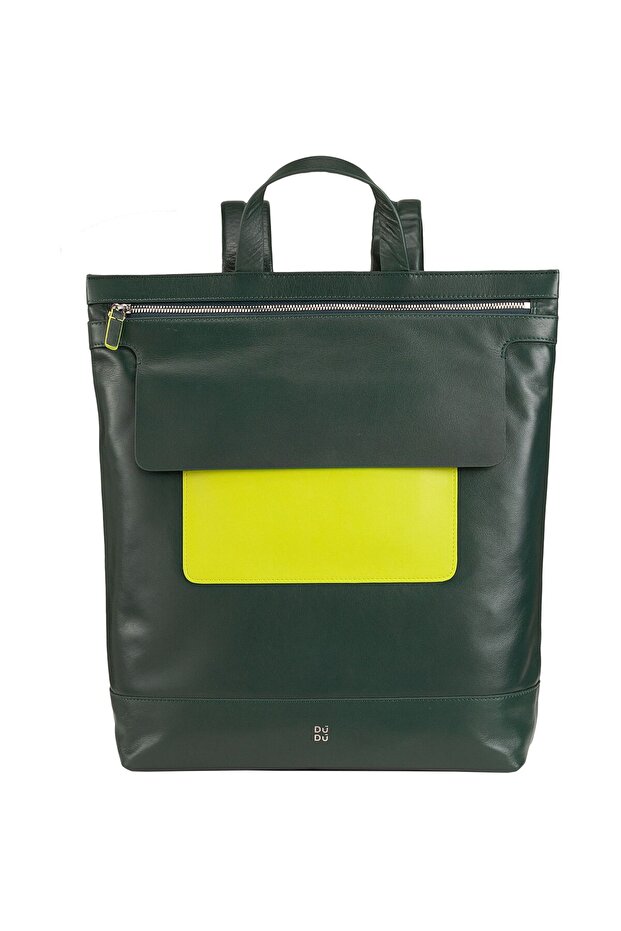 Rucsac din piele 39 cm - 1