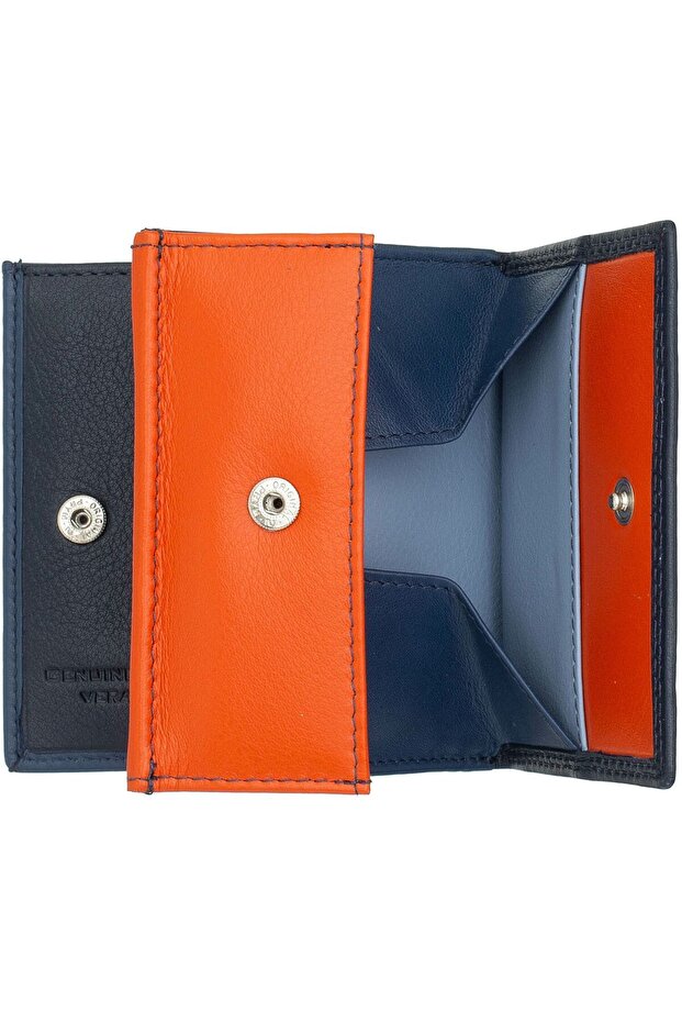 Geldbörse Leder 9,5 cm - 3