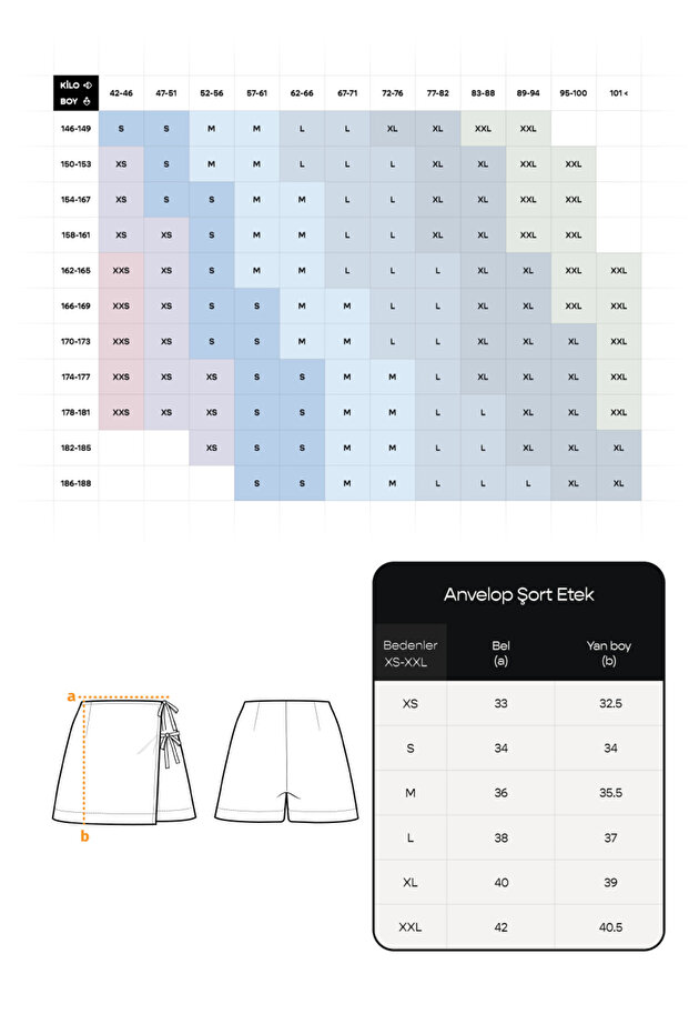 Matcha Anvelop Şort Etek - 8