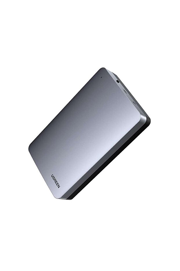 USB-C الألومنيوم 3.5 بوصة / 2.5 بوصة UASP دعم SATA SSD HDD صندوق القرص المحمول